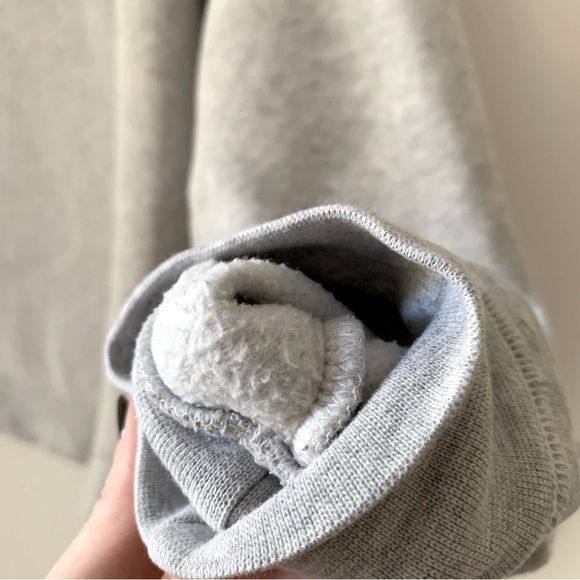 Brunette The Label “Brunette” Crewneck Sweatshirt Grey - Picture 4 of 9